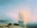 穏やかな海 1863 ロマンチックなイワン・アイヴァゾフスキー ロシア